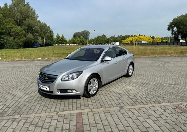 Opel Insignia cena 30999 przebieg: 187000, rok produkcji 2010 z Warszawa małe 211